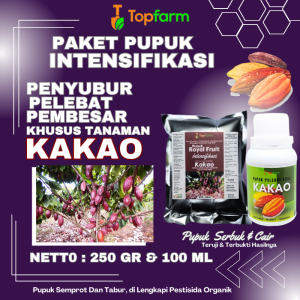 Pupuk Pelebat Buah Coklat / Pupuk Cair Pelebat Buah Coklat / Pupuk Organik Tanaman Coklat / Pupuk Cair Untuk Buah Coklat / Pupuk Pembesar Tanaman Buah Kakao