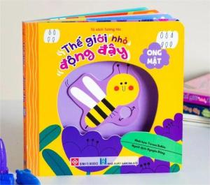 Sách - Thế giới nhỏ động đậy ( Vịt + Ong Mật + Thỏ + Bươ.m B.ướm ) - mã lẻ - Kim Đồng
