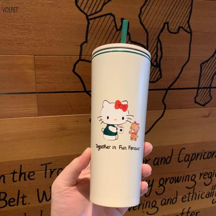 Hello Kitty 710ml Stainless Steel Thermos Cup - แก้วกาแฟฉนวนที่มีความจุ ...
