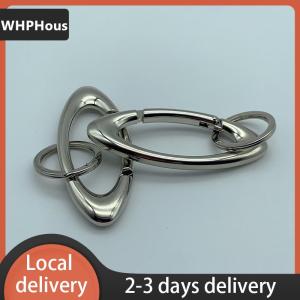 [COD] WHPHous Ship within 24 hours Zinc Alloy Keychain Oval Multifunctional Mountaineering Keychain Accessories