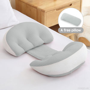 2025 UYEDC PANGDUBE Pregnancy Pillow with 1pc Free An Auxiliary Pillow Cotton Waist Support Pillow for Women Sleeping Body Pillow