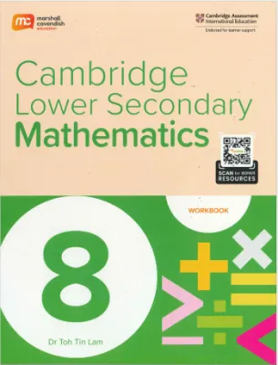 CAMBRIDGE LOWER SECONDARY MATHEMATICS GRADE 8 WORKBOOK + EBOOK (1Y) - 9789815108743-MARSHALL CAVENDISH-SPEEDBOOKS.MY