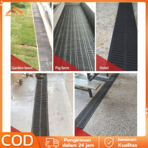 200*500*20mm 1 buah penutup saluran pembuangan plastik penutup saluran pembuangan resin penutup saluran pembuangan parut air hujan
