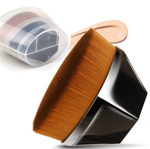 แปรงทารองพื้น ทรง6เหลี่ยม ทรงกลม พร้อมกล่อง แปรงเกลี่ยรองพื้น แปรง แต่งหน้า แปรงปัดแก้ม แปรงรองพื้น