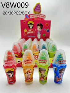 30PCS Ice Cream Lollipop Soda Lollipop Cup Candy Hard Candy For Lootbag Fillers SUGAR CRASH