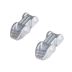 2 Pieces Lightweight Metal Hinge Set for Remote Control Cars Seamless Installation Decorative Enhancement