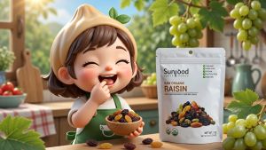 Raw Organic Raisins – Nutrition-Rich Superfood Mixed Golden & Black Raisins 150G