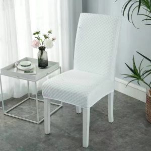 Ready Stock Sarung Kerusi 1PC Jacquard Chair Cover Elastic Stretchable Removable Washable Spandex Thicken for Dining Room