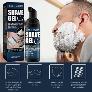 Bọt cạo râu dưỡng ẩm và làm mềm da EAST MOON cao cấp