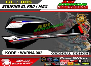 STRIPING GL PRO / MAX VARIASI 005