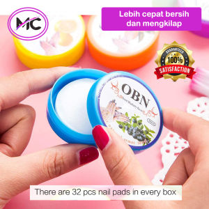 Pembersih Kutek Kuku Tisu Penghilang Cat Kuku Manicure Pedicure Penghapus Kutek Halal  Nail Polish Remover Aroma Buah