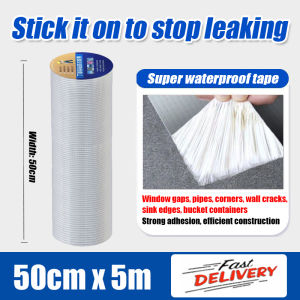 50 years waterproof leak repair waterproof tape super glue heavy duty japan Repair Pipeline Leakage Stop Sticker Repair for Roofs and GuttersRubber Tape Self Adhesive for roofing vinyl epoxy tape sealant super tape for water leak water stop tape