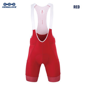 KEMALOCE Men Cycling Bib Shorts Blank Blue&Black&Grey&Red&Green 5D Gel Pad Mountain Bike Shorts High End Outdoor Breathable Bike Tight Knicker