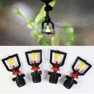 Bộ 10 Béc Tưới Cây Phun Sương Hạt Nhỏ Kèm Nối Ren 21 Tưới Lan Cây Cảnh