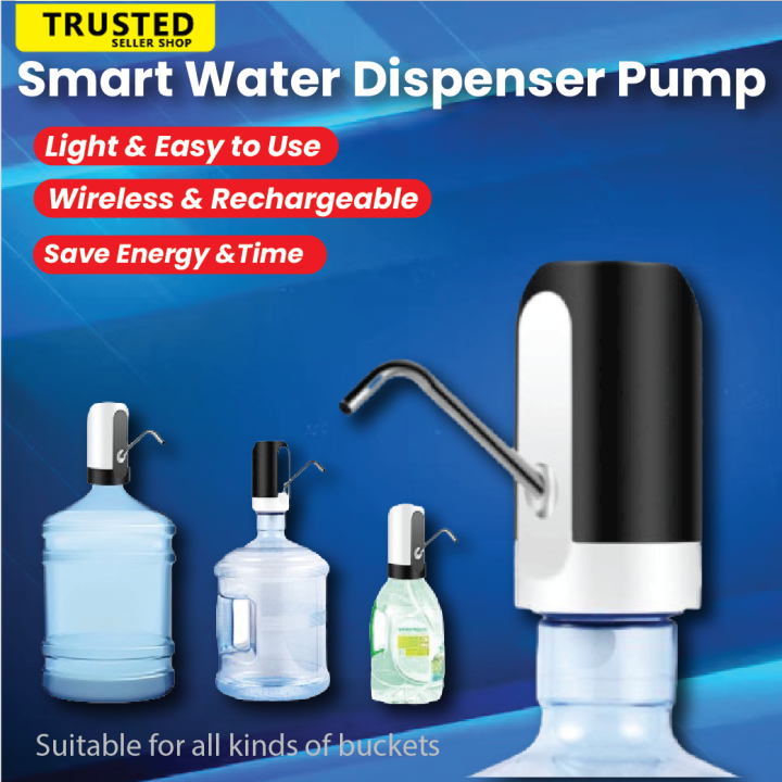 Electric Water Dispenser Pump Smart Rechargeable USB Charging Automatic ...