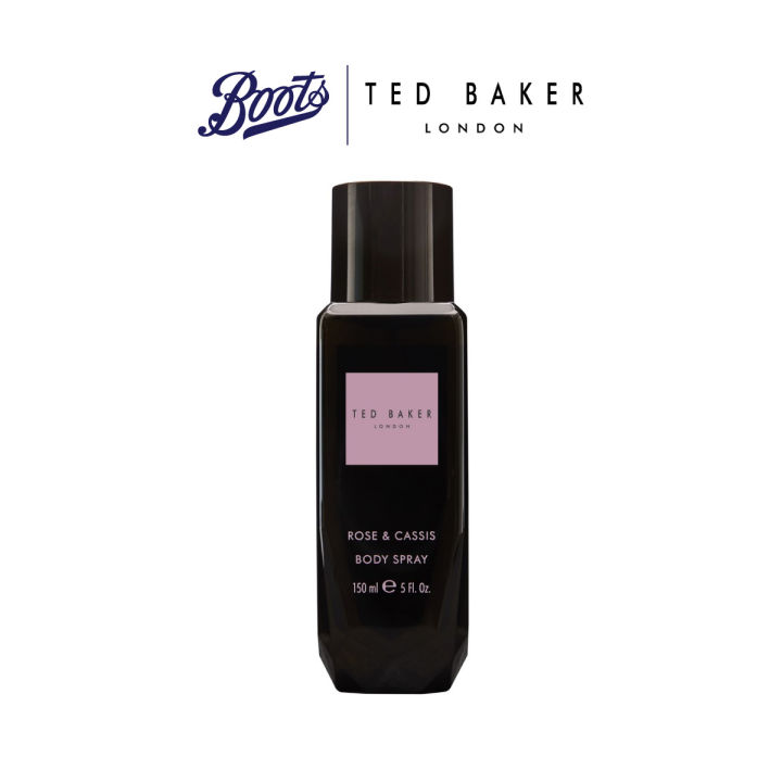 Ted Baker London Rose & Cassis Body Spray เท็ด เบเกอร์ ลอนดอน โรส แอนด์ แคสซีส บอดี้ สเปรย์ 150 มล.