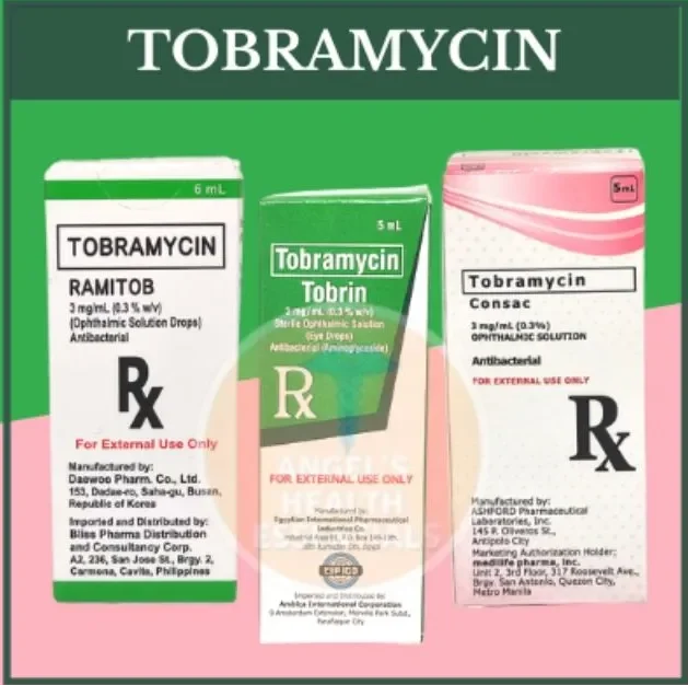 Tobramycin eye clearance drops for cats