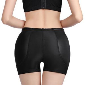 Beauty Hip Lifting Leggings High Waist Tummy Control Push Up Safety Pants Underwear Seamless Padding Hip Lifting Shapewear For Women