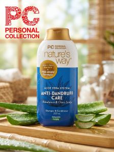 Natures Way Anti-Dandruff Care Shampoo & Conditioner 200ml Biodegradable Rebalances Clears Scalp BestSeller Sulit Buy