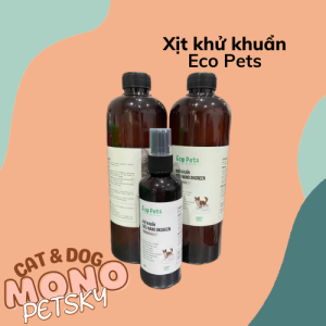 Xịt khử khuẩn thú cưng Eco-Pets SIÊU NANO DKGREEN