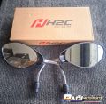 H2C Side Mirror Chrome Stem Yamaha Honda. 