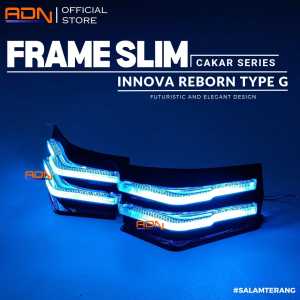 Slim Frame Versi Lazy Custom 3D DRL Innova Reborn tipe G SEPASANG