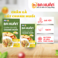[Giao HCM] Chân gà xốt chanh muối Ba Huân - Gói 100g 200g - Chua thanh giòn dai - Ăn vặt vui vẻ. 