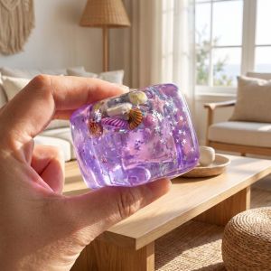 HOUCHU Soft Squishy Blue Ocean Ice Cube Stress Balls Slow Rebound Slow Rising Ocean Squishy Balls Cute Ocean Theme Sensory Fidget Toy Relaxation
