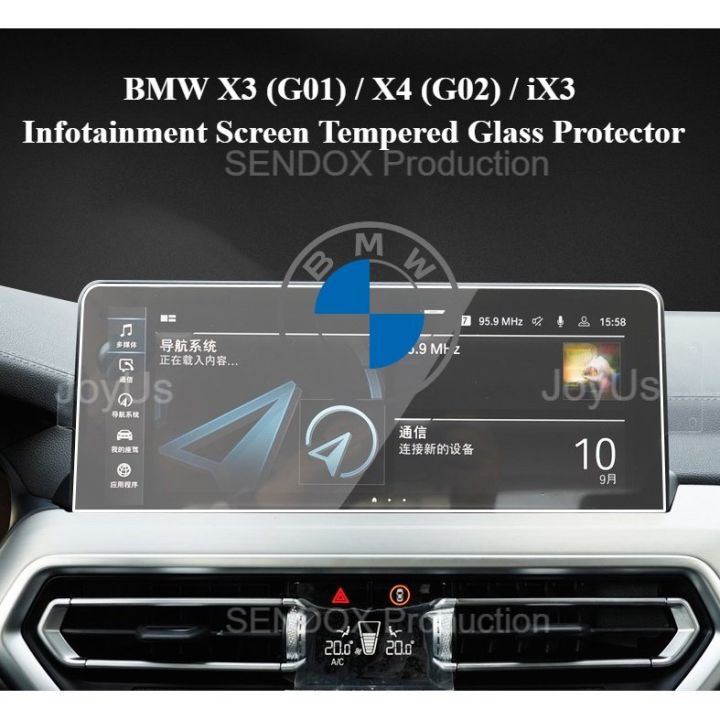 BROTECT 2 Stuks Antireflecterende Beschermfolie voor BMW 3 E90 2005-2008 VioVox 8210 8.8 Anti-Glare Screen Protector, Mat, Ontspiegelend