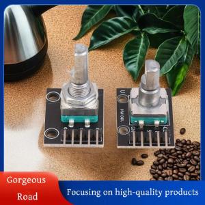 [Gorgeous] Hot Sale โมดูลเข้ารหัสแบบหมุน KY-040ขนาด15 × 16.5มม. พร้อมลูกบิดสำหรับตัวควบคุมขนาดเล็ก Arduino ใช้โมดูลเข้ารหัสแบบปรับได้