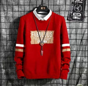 Promo Sweater Keren Kaos Pria Distro Fabulous Crewneck Cowok Trendy Sweatshirt Elegan Sweter Kasual