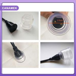 【CANAMEK】 1pcs Aquarium cơ sở đèn không thấm nước mềm cao su Fish Tank chiếu sáng dây chủ cho T8 cho hồ cá