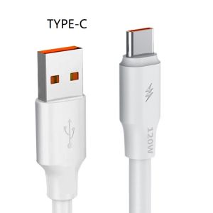 MJL VIVO 120W USB Fast Charging Wire Data Cord Mobile Phone for Micro / Type-c Charger Cable