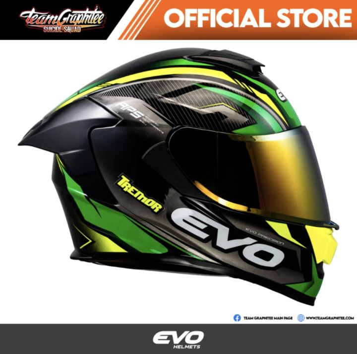 Evo helmet sale green