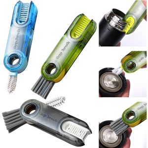 3 in 1 brush cleaning Cup Cover Cleaning Brush Corner Crevice Cleaning Small brush
