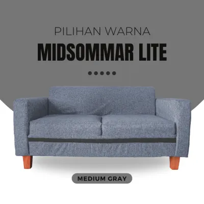 Midsommar - sofa minimalis retro 2 seater modular set