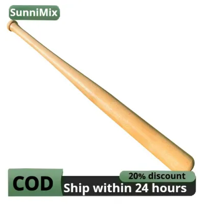 Wood Baseball Bat 84cm Adults Practice Gifts Anti Slip Playing Lightweight Professionals Baseball Stick Baseball Games