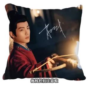 Xiao Zhan double-sided pillow hidden in the sea photos of the surrounding area with pillow core backrest cushion pillowcase birthday gift肖战双面抱枕 藏海传周边照片带枕芯靠枕靠垫枕头套生日礼物可定制