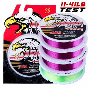 Sougayilang 100M Nylon Fishing Lines Fishing Accessories Carp Fishing Line Super Strong Nylon Fishing Line Saltwater Freshwater Line