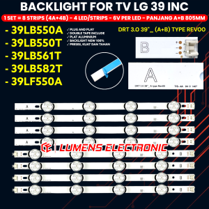 BACKLIGHT TV LG 39 INC 39LB550 39LF550 39LB561 39LB582 39LB559T 39LB550A 39LB561T 39LB582T 39LF550A