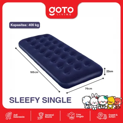 Goto Sleefy Matras Tidur Kasur Angin Pompa Tiup Double Air Bed