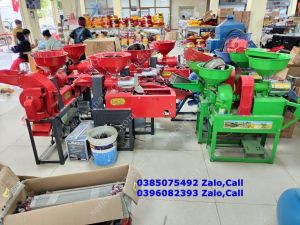 Trục dao máy máy xát lúa nhỏ của gia đình