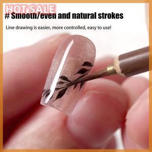 🔥🔥🔥dingdaocunz Nail Art Painting Wolves Hair Brush Pen Hook Line Paint Brush Chinese Calligraphy Brush Art Oil Drawing Watercolor Brush
