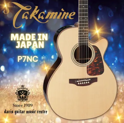 Takamine Electric Acoustic Guitar P7NC NEX Grand Auditorium Cutaway Made In Japan