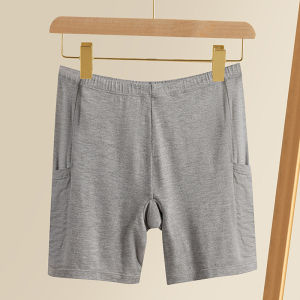 High Waist Under Skirt Underwear Female Modal Elastic Safety Short Pants Large Size Women Breathable Boyshorts With Pockets