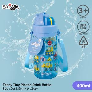 Smiggle (NEW 2024) GLIDE Botol Minum Sedotan Anak Teeny Tiny Waterbottle 430ml BPA FREE V2023