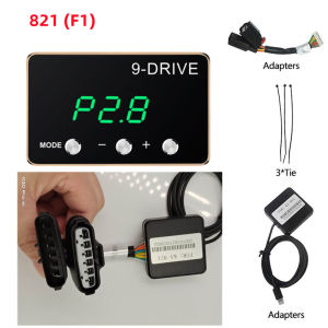 （COD）Plug Play Racing Throttle Response Controller Accelerator Potent Booster Throttle Response Controller Tuning Parts Accessory 9 Drive 5 Modes
