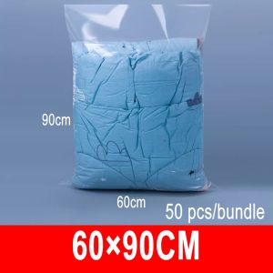 Large Flat Pocket Storage Dust-Proof Transparent Film Lining For Moving Larged Clothing Packaging