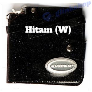 Dompet Almost Blue Dompet Transparan Dompet Jelly Dompet Glitter K-Pop BTS Dompet Kartu Lanyard Tali