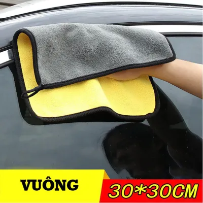 Găng tay rửa ô tô xe máy bao tay rửa xe san hô làm bằng sợi microfiber mềm mịn tạo nhiều bọt bộ dụng cụ rửa xe